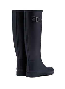 Stivale Hunter Original Raffinato Blu Navy per Donna