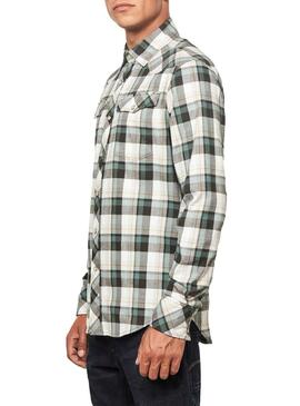 Camicia G-Star 3301 Slim Quadri per Uomo