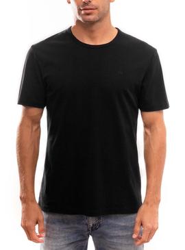 T-Shirt Klout Organic Premium Nero per Uomo