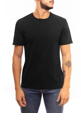 T-Shirt Klout Organic Premium Nero per Uomo