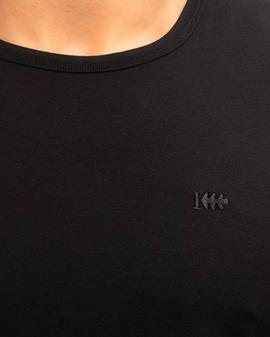 T-Shirt Klout Organic Premium Nero per Uomo