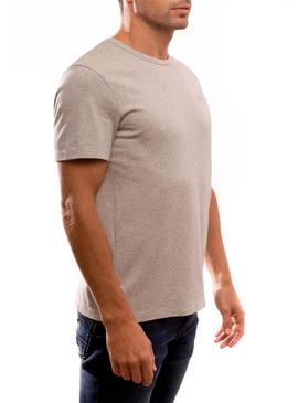 T-Shirt Klout Organic Premium Grigio per Uomo