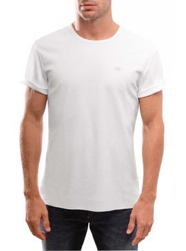 T-Shirt Klout Organic Premium Bianco per Uomo