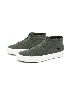 Sneaker Vans Sk8-HI Gore-Tex Verde per Uomo