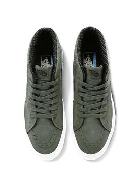 Sneaker Vans Sk8-HI Gore-Tex Verde per Uomo