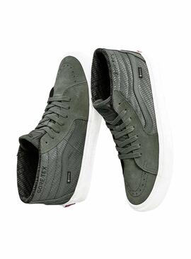 Sneaker Vans Sk8-HI Gore-Tex Verde per Uomo