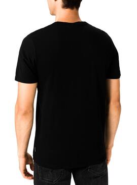 T-Shirt Jack & Jones Corinne Nero per Uomo