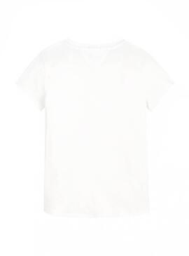 T-Shirt Tommy Hilfiger Essential Bianco per Bambino