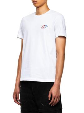 T-Shirt Diesel K36 Bianco per Uomo