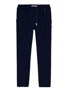 Pantaloni Tommy Jeans Solid Scanton Blu Navy Uomo
