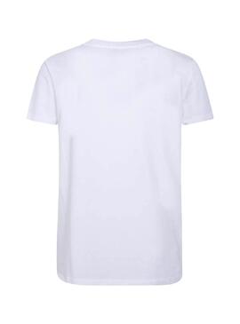 T-Shirt Pepe Jeans Albert Bianco per Bambino