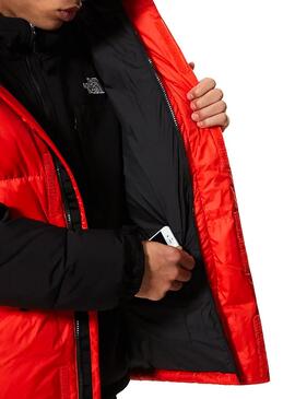 Giubbotto The North  Face Himalayan Rosso per Uomo