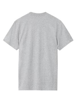 T-Shirt Napapijri S-Ice Grigio per Uomo