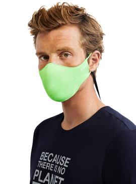 Maschera Ecoalf Safety Verde per Uomo e Donna