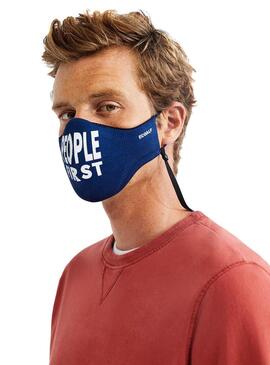 Maschera Ecoalf Safety Blu per Uomo e Donna