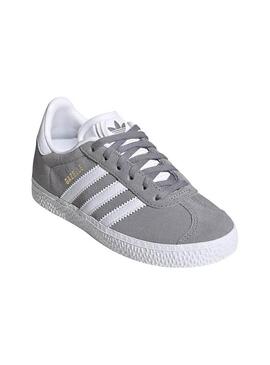 Sneaker Adidas Gazelle Grigio per Bambina e Bambino