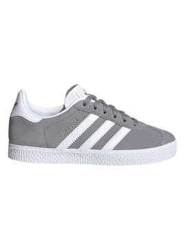 Sneaker Adidas Gazelle Grigio per Bambina e Bambino