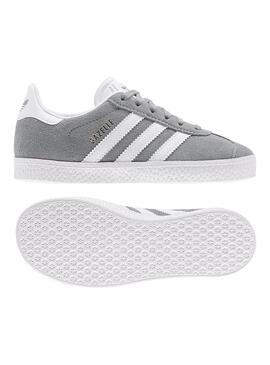 Sneaker Adidas Gazelle Grigio per Bambina e Bambino