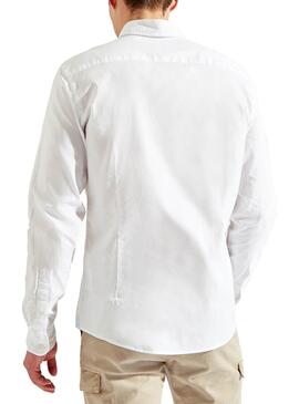 Camicia Hackett HKT Oxford Bianco per Uomo