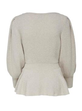 Pullover Only Olina Beige per Donna
