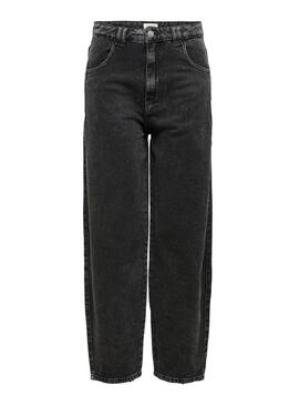Jeans Only Logan Carrot Nero Donna