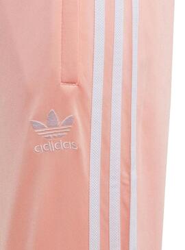 Pantaloni Adidas Track Rosa per Bambina