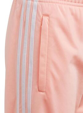 Pantaloni Adidas Track Rosa per Bambina