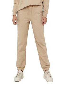 Jogger Only Feel Beige per Donna