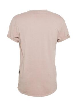 T-Shirt G-Star Lash Compact Grigio per Uomo