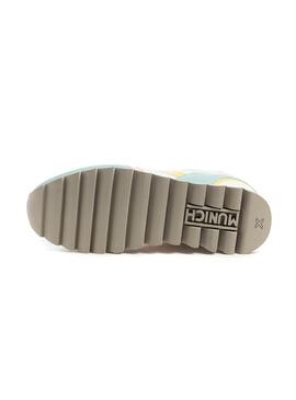 Sneaker Munich Ripple 18 Bianco Uomo Donna