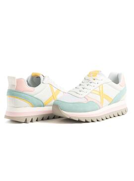 Sneaker Munich Ripple 18 Bianco Uomo Donna