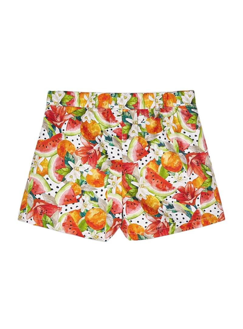 Short Mayoral Persimon Orange Bambina