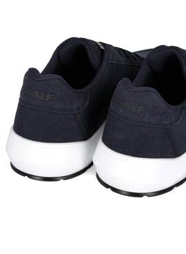 Sneaker Ecoalf Anthon Blu  Blu Navy per Uomo