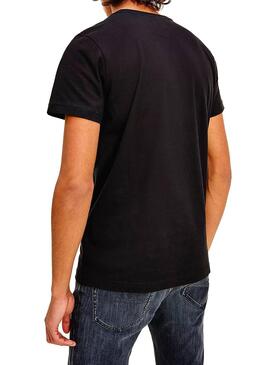 T-Shirts Tommy Jeans 2 Pack Nero Bianco Uomo