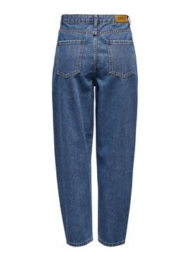 Jeans Only Liva Slouchy Blu per Donna