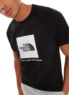 T-Shirt The North  Face Redbox Nero per Uomo