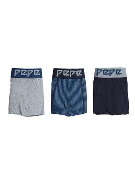 Mutande Pepe Jeans Herman Blu per Uomo