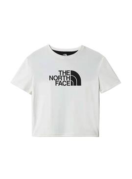 T-Shirt The North  Face Mountain Bianco per Donna