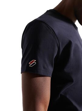 Camicia Superdry Sportstyle Blu Navy per Uomo
