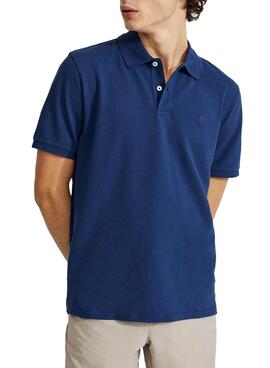 Polo Ecoalf Watford Act Now Blu Navy Uomo