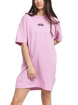 Vestito Vans Center Vee Rosa per Donna