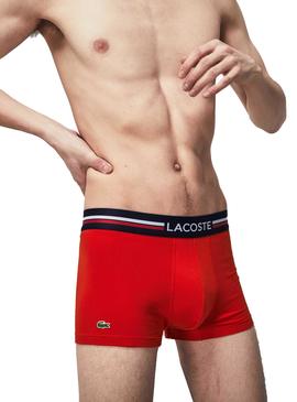 Mutande Lacoste Boxer Tricolor per Uomo