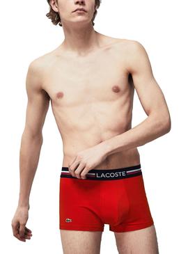 Mutande Lacoste Boxer Tricolor per Uomo