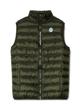 Gilet North Sails Skye 2 Verde per Uomo