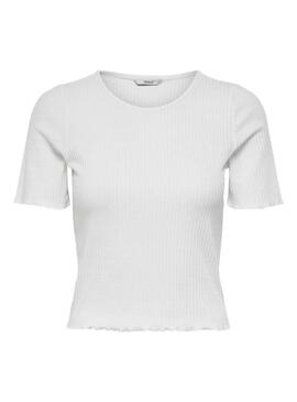 Top Only Emma Bianco per Donna