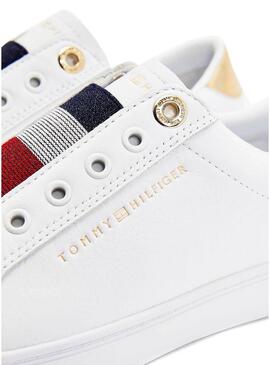 Sneaker Tommy Hilfiger Elastic Slip Bianco