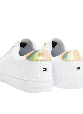 Sneaker Tommy Hilfiger Elastic Slip Bianco