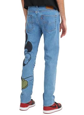 Pantaloni Levis Disney 502 Indigo Blu per Uomo