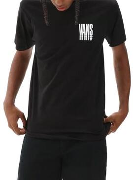 T-Shirt Vans Reflect SS Nero per Uomo