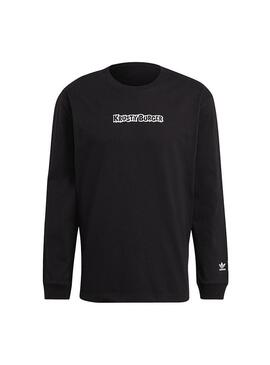 T-Shirt Adidas KrustyBurger Nero per Uomo